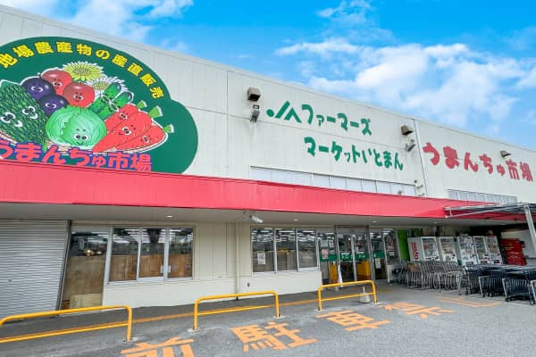 道の駅いとまん（車で約10分）